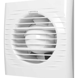 Venteurope Easy 125 banyo tuvalet havalandırma aspiratör fanı, 12.5 cm çapında sessiz ve kompakt tasarım
