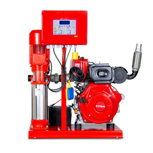 YKO 10/7-30 / D10 - (2x12m³/h - 65mSS) - 1 Elektrik + 1 Dizel Yangın Hidroforu